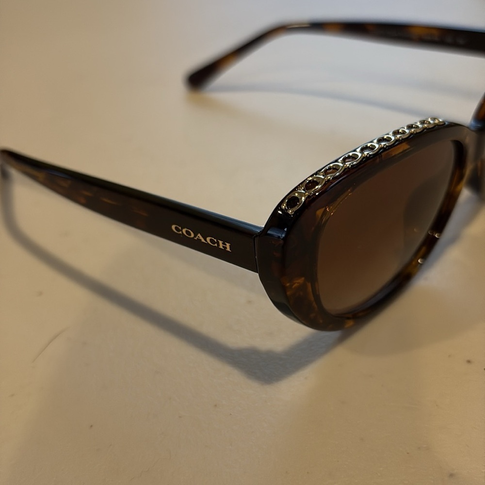 Coach - HC8296U - 512074 56-16-140. Dark Tortoise - women’s sunglasses. - Picture 3 of 10